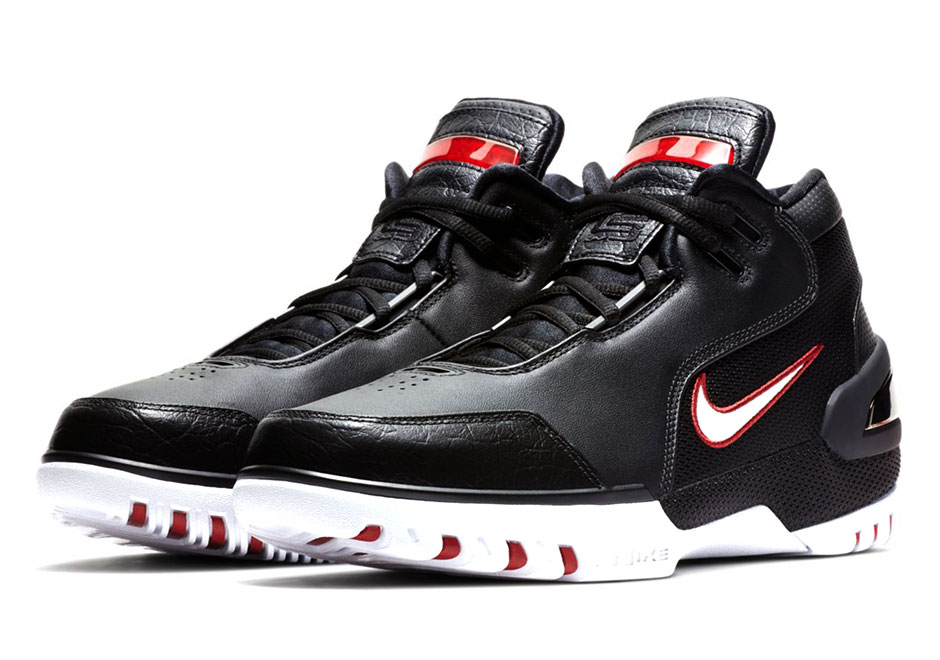 詹皇第一款御用戰靴！Nike Air Zoom Generation 黑紅配色將於本月復刻
