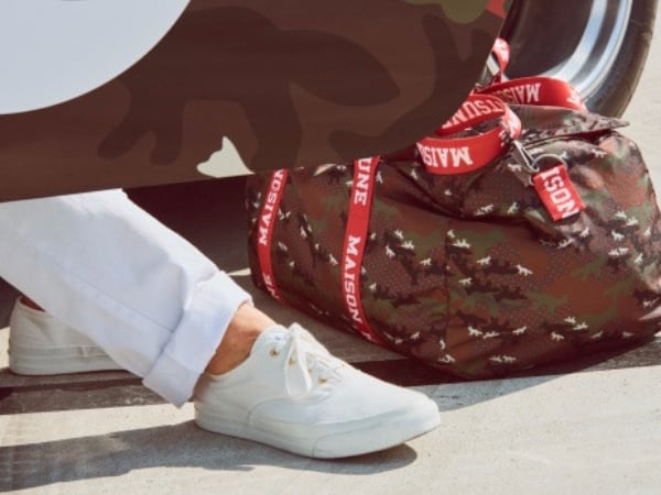 Maison Kitsune X EASTPAK 假日系列限量旅行袋 讓我們跟著小狐狸旅行去