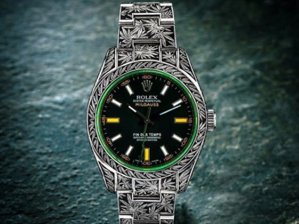 每片葉子都是手工打造！全球首支大麻訂製款 Rolex 問世