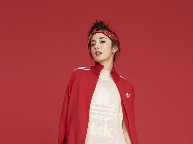 adidas Originals正式宣佈楊冪加入品牌藍血巨星家族,成為最新大中華區形象代言人