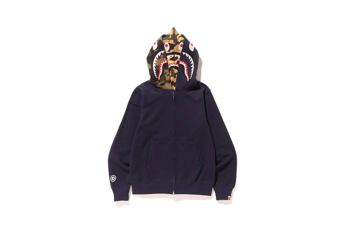 有好多兇神惡「鯊」！BAPE 推出全新 Double Shark Hoodie 系列！