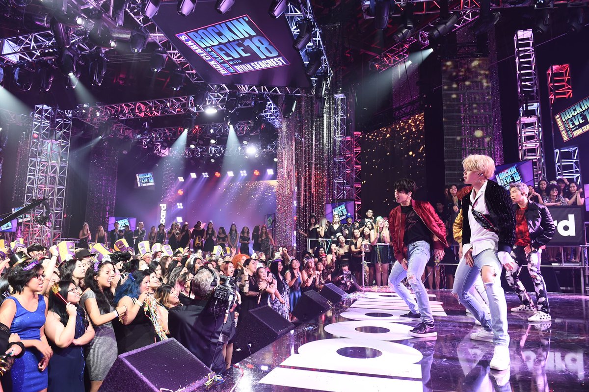 闖美大成功!防彈少年團 ABC 跨年晚會演唱〈DNA〉 美國迷妹瘋狂尖叫打 Call!
