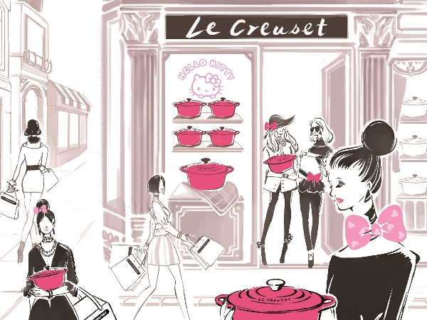 Le Creuset X Hello Kitty 亞洲限量系列 1月開賣 2018 新年願望清單 就差這一款!