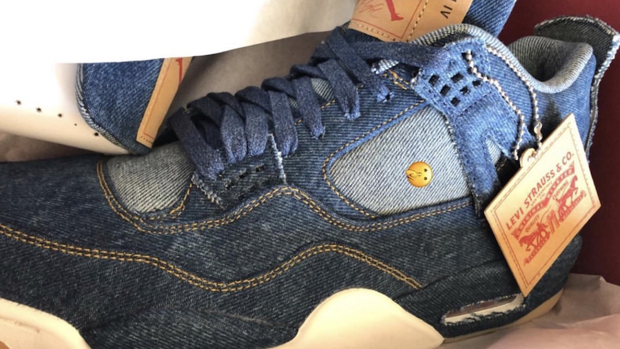 竟連吊牌也是皮標做的!Levi's x JORDAN 4 確定發售日期公開