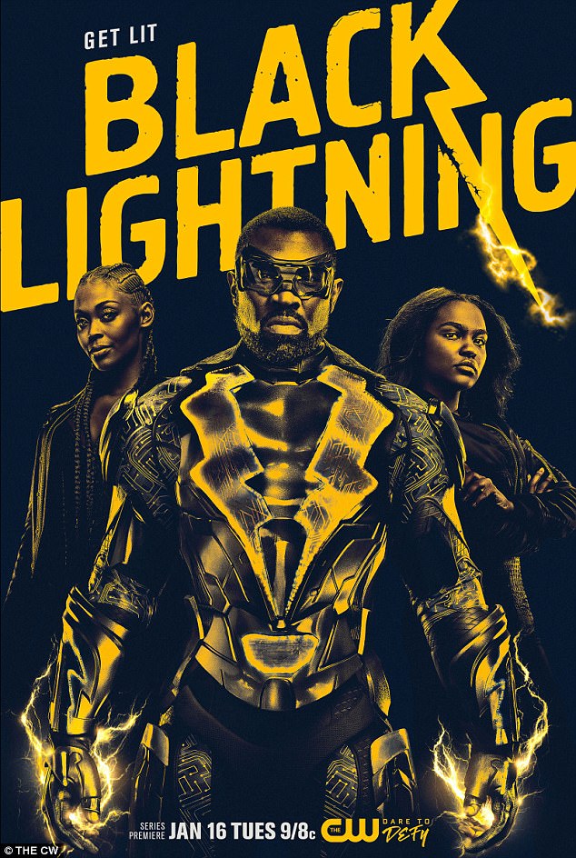 DC 非裔超級英雄《黑閃電》影集即將上映,對決漫威《黑豹》!