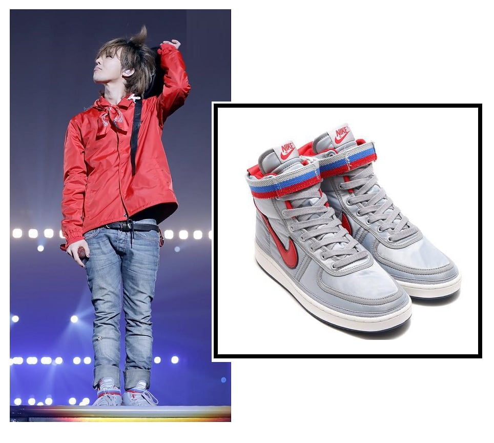 太帥!GD 入伍前最後演唱會上, 腳穿「這雙」Nike復古潮鞋!