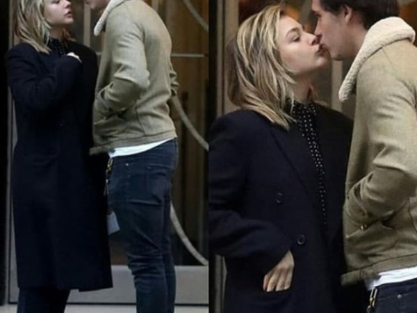 與 Chloë 街頭親吻被偷拍，Brooklyn Beckham 天然呆反應讓女粉絲大呼「可愛」！