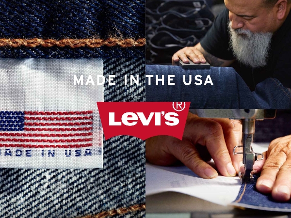 Right-on 來自日本的獨家選品 丹寧品牌『Levi's®』推出全製程於美國進行 「MADE IN THE USA」美國製丹寧褲系列1月26日限量上市