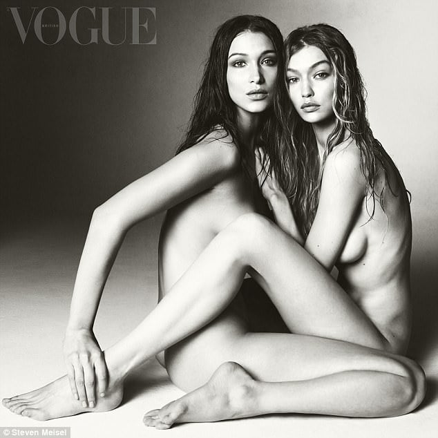 吉吉、貝拉超模姐妹花超威,分別登上 VOGUE 封面看你挑誰!