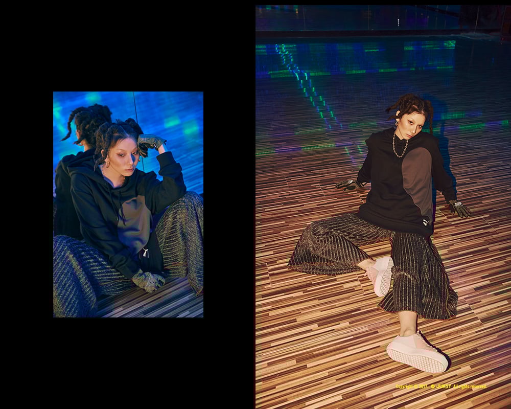 甜美感 OUT!潮流辣媽 Stars Xu 降臨,親授 2 招潮度破錶的「街潮情侶穿搭」