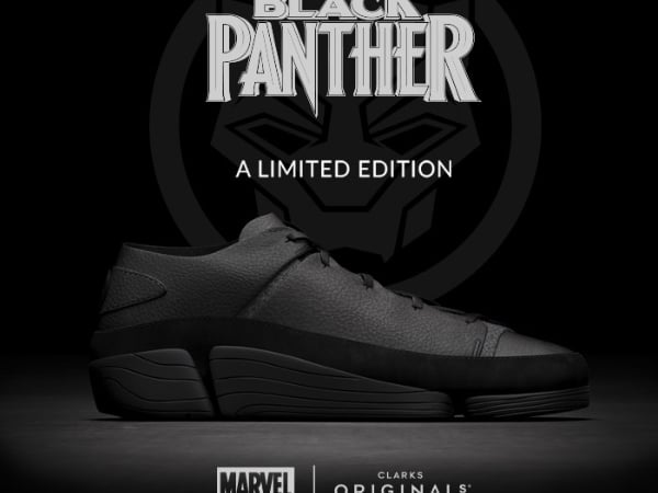 全球限量 1000 雙！英國鞋履品牌  Clarks ORIGINALS 聯手 Marvel 打造黑豹聯名鞋款