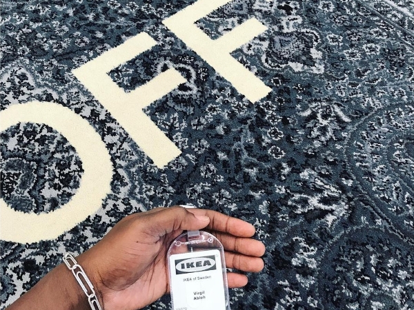 美到潮人都垂涎三尺！OFF–WHITE x IKEA 地毯完整樣貌曝光　網友：好想躺在上面！