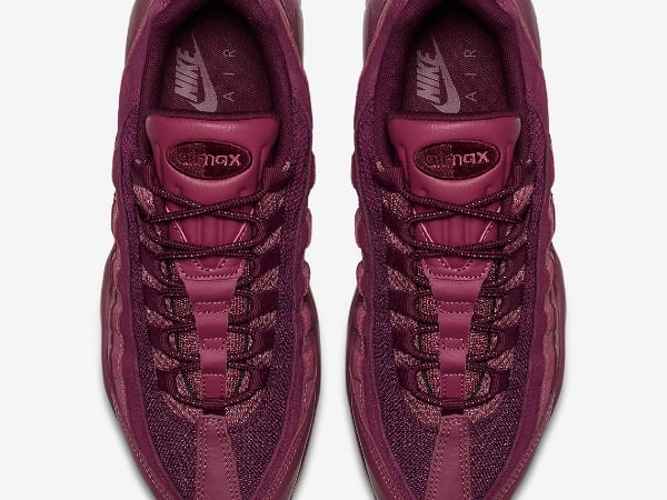 〔Bloody Style〕讓少女們都醉心!Nike Air Max 95 將推出「微醺酒紅」配色!