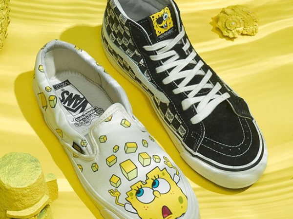 準備好了嗎孩子們！Vans 竟與卡通巨星「海綿寶寶」合作　推出一系列聯名鞋款！