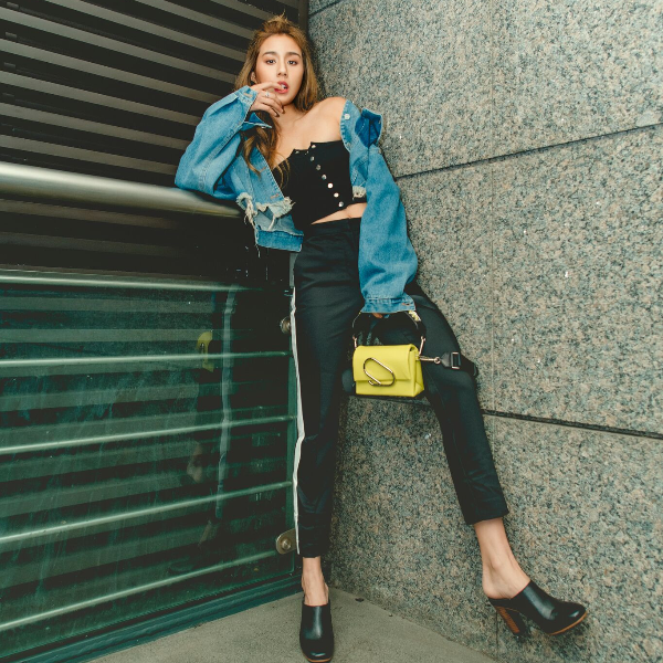 新的舊的一起穿才是王道！ Angelina 用大牌混搭早春最潮時尚