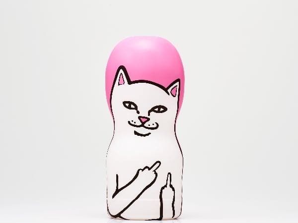 爆紅潮牌 ” RIPNDIP “ 中指猫與 TENGA 首度跨界聯名 CUP！ 2月22日美國、日本、台灣同步開賣！