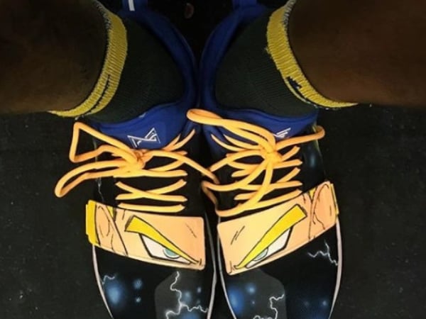 賽亞人的驕傲是你？勇士菜鳥中鋒在今日比賽　著上這雙 Nike PG 1「達爾」配色！