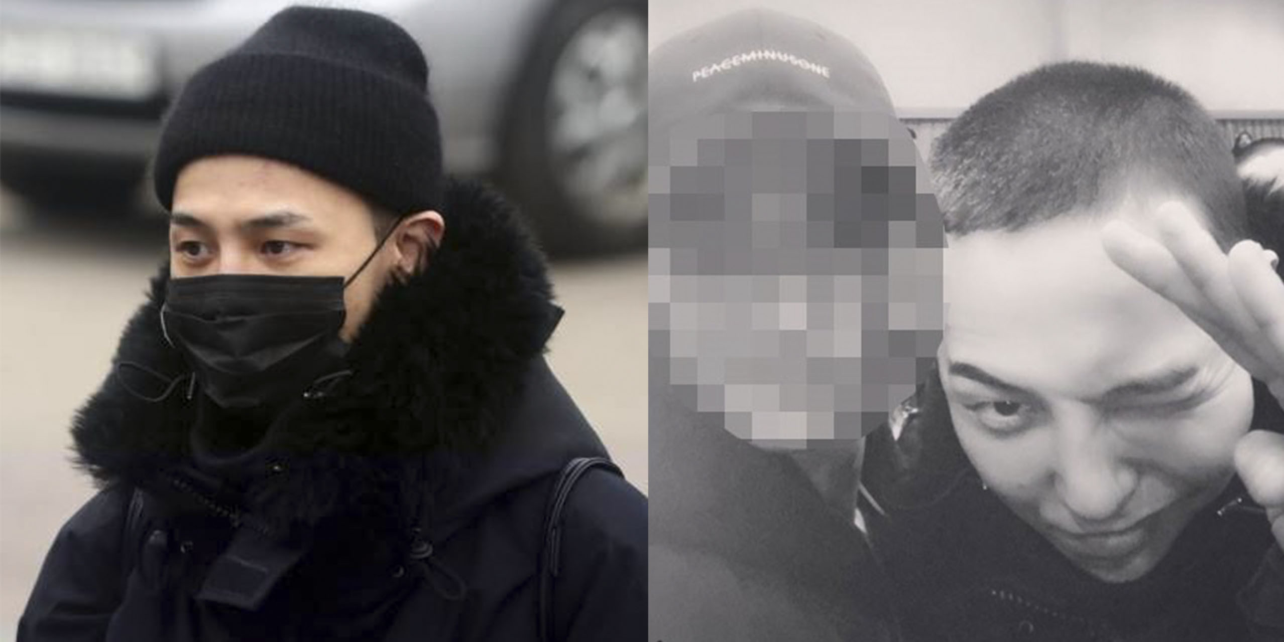G-Dragon 入伍歌迷夾道送行，平頭造型曝光還是超帥！