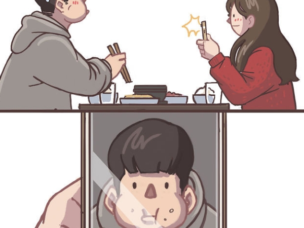 有個黏人又可愛的女友是什麼感覺？韓國畫師繪出超幸福情侶日常生活！