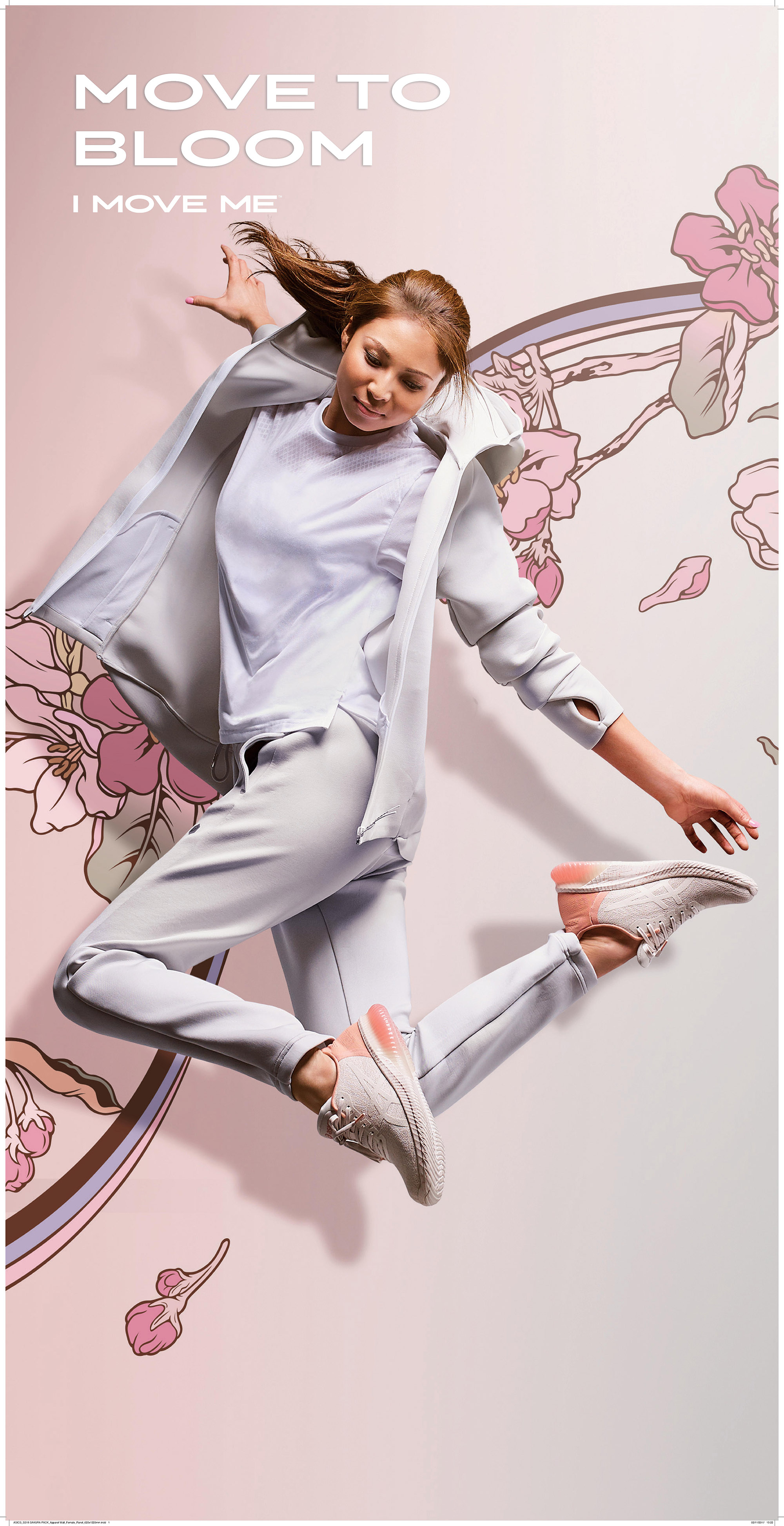 如沐春風的運動時節 ASICS 以櫻花季為靈感 發表櫻花系列鞋款服飾