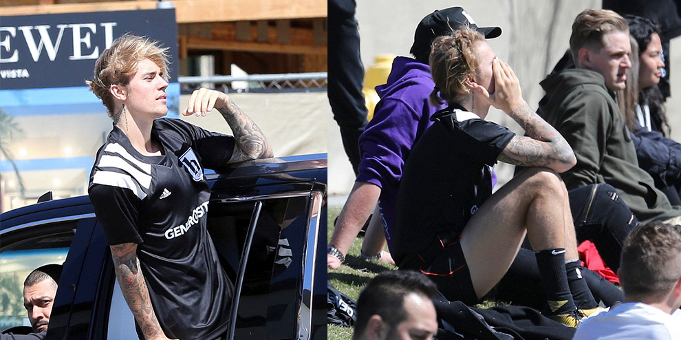 綁上小馬尾,小賈寄情於運動熱血踢球去!