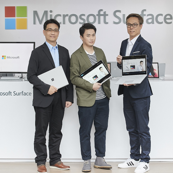 Surface Book 2 極致效能與高靈活性獲設計才子「聶永真」肯定