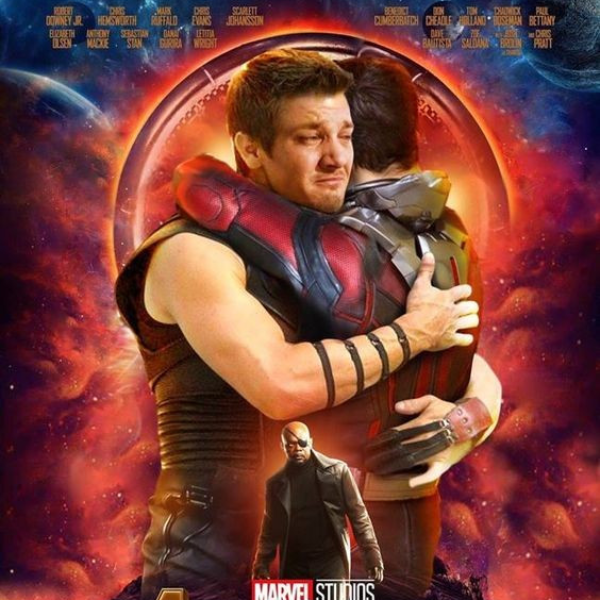 〔復仇者聯盟〕《復仇者聯盟3：無限之戰》即將上映，網友打造邊緣人鷹眼、蟻人、神盾局局長特殊版海報！