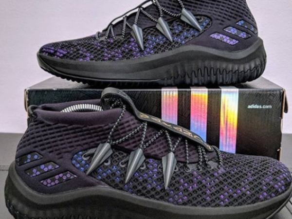 鞋帶扣用汎金屬打造？！知名客製單位帶來 adidas DAME 4 黑豹版本