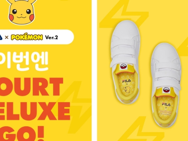 FILA x 精靈寶可夢魔鬼氈鞋款太夢幻 寶貝球鞋盒還附贈神奇寶貝徽章!