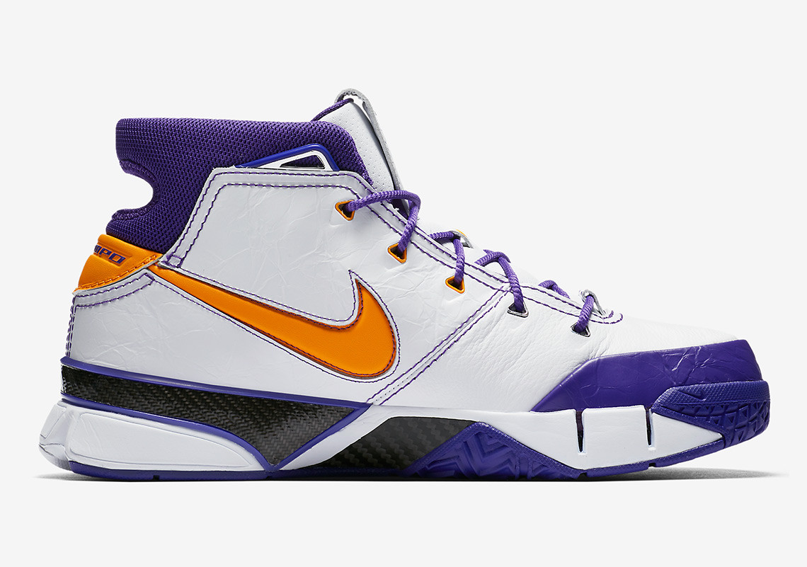 熟悉的紫金配色最對味！Nike Zoom Kobe 1 Protro 高清登場