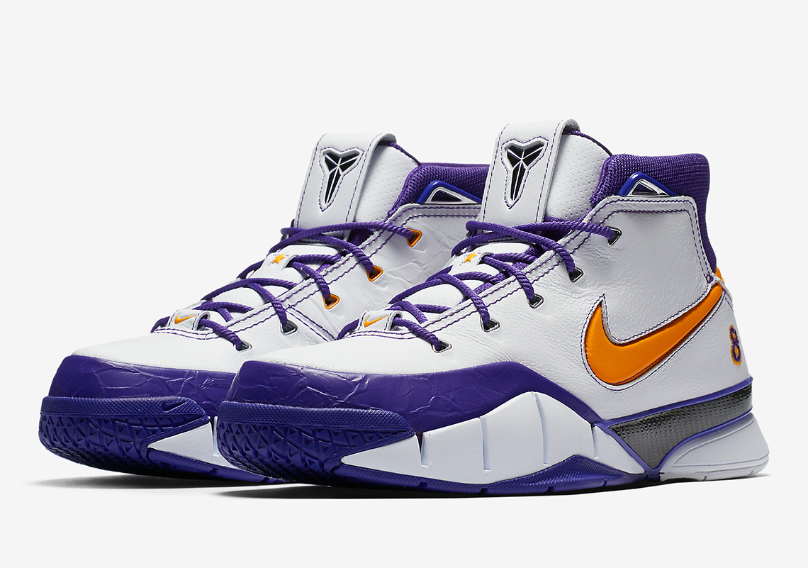 熟悉的紫金配色最對味！Nike Zoom Kobe 1 Protro 高清登場