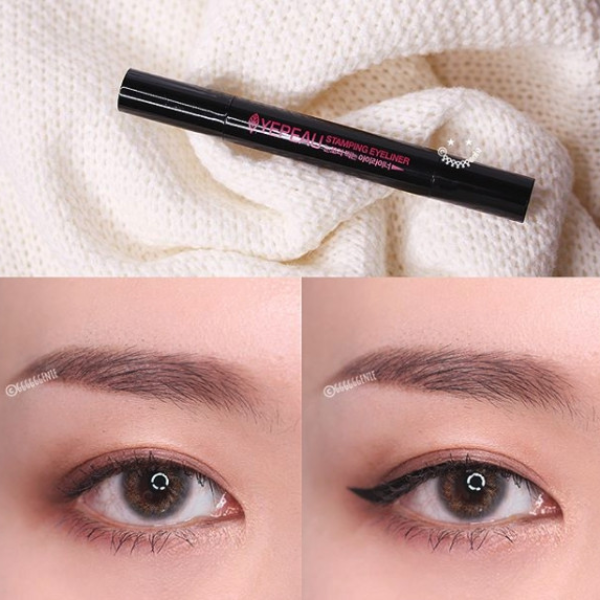 只需要一畫一印就可以畫出完美眼線！韓國品牌推出這款眼線筆絕對是每個女生必備！