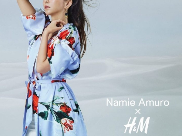 引退一樣紅！安室奈美惠 X H&M，超美形象照搶先看！
