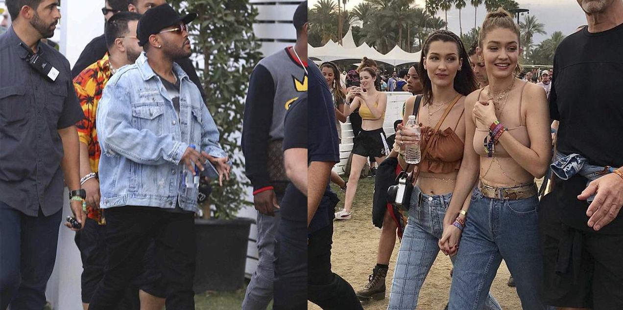 復合有望?!Coachella 威肯與貝拉好友坎達兒珍娜碰面!