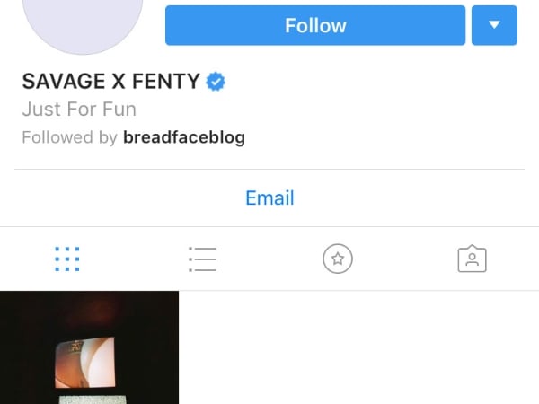 #話題女王當之無愧！蕾哈娜 IG 無預警開辦新帳號「Savage x Fenty」短短一天衝萬粉！