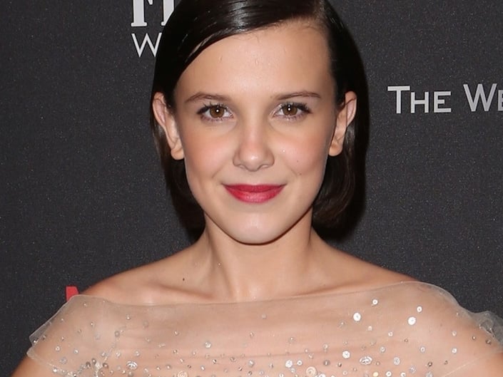 年紀並不是阻礙她發光的原因-14 歲的 Millie Bobby Brown 入選 Time 100 List,成為史上最年輕入圍者!
