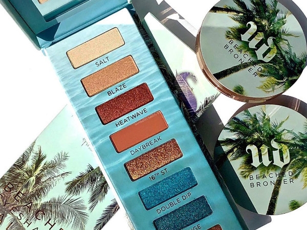 不得了，才燒一盤又推「夏季版」！Urban Decay  「 beached palette 」， 顏色實在欠度假！