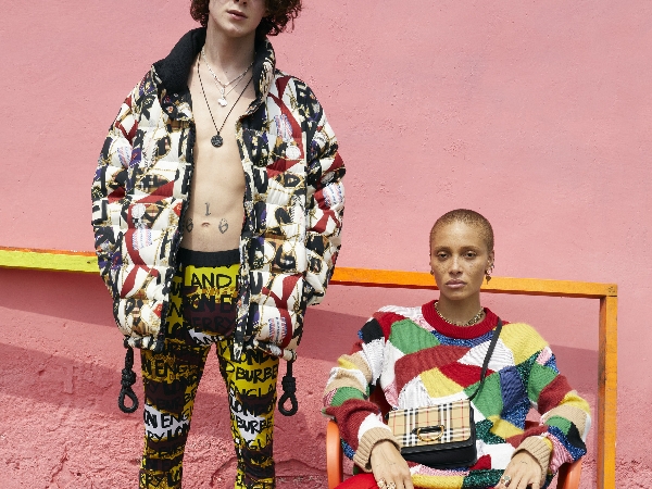 Burberry 攜手與英國最具風格模特兒 Adwoa Aboah 與德國攝影鬼才 Juergen Teller 合作2018年早秋冬系列