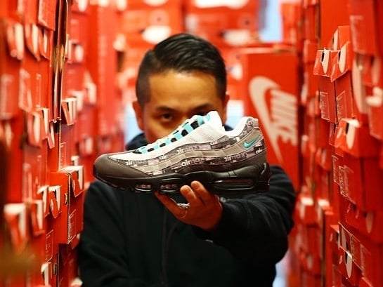 atmos 創辦人親上腳！ atoms x Nike Air Max 95  Jade 將在美國獨家販售！