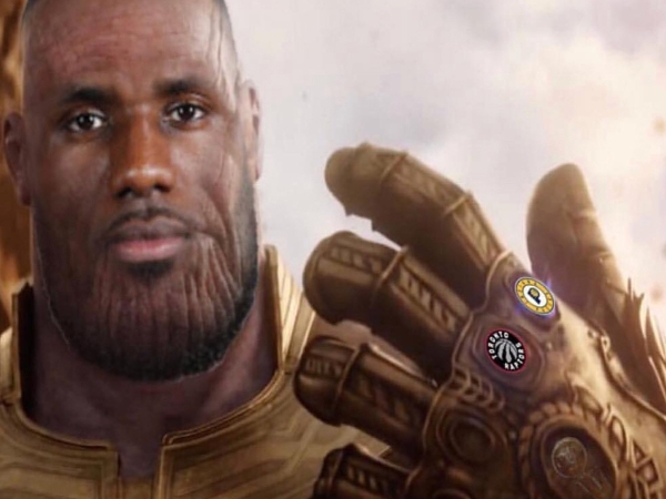 噹好噹滿！NBA季後賽騎士橫掃暴龍比賽結果讓網友靈感大爆發