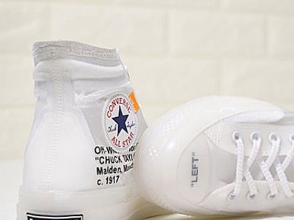 【鞋餓份子】 CONVERSE x OFF-WHITE 看膩了？！非官方的全白配色你買單嗎？