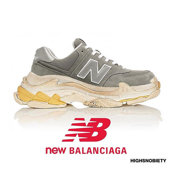 兩大老爹鞋合體！New Balance x Balenciaga 不只是想像，超絕美實鞋登場