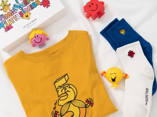 裝快樂！QUEEN SHOP X MR. MEN & LITTLE MISS限量禮盒萌度爆表！