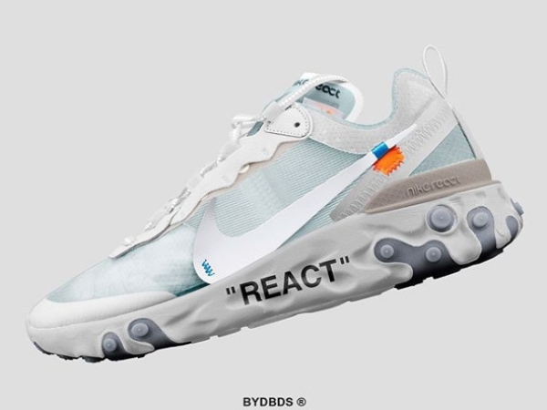 無疑又是鞋壇神作之一！NIKE React Element 87 x OFF-WHITE 若推出你會買單嗎？