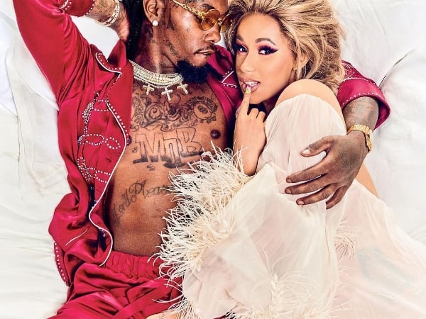 美國嘻哈圈又一黃金夫妻檔誕生！饒舌女王 Cardi B 已證實和男友 Offset 於去年秘密完婚！