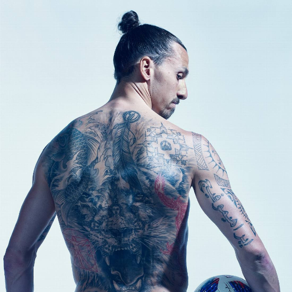〔2018世足賽〕ESPN 運動員裸體寫真 「The Body Issue」，瑞典足球先生全身刺青搶眼！