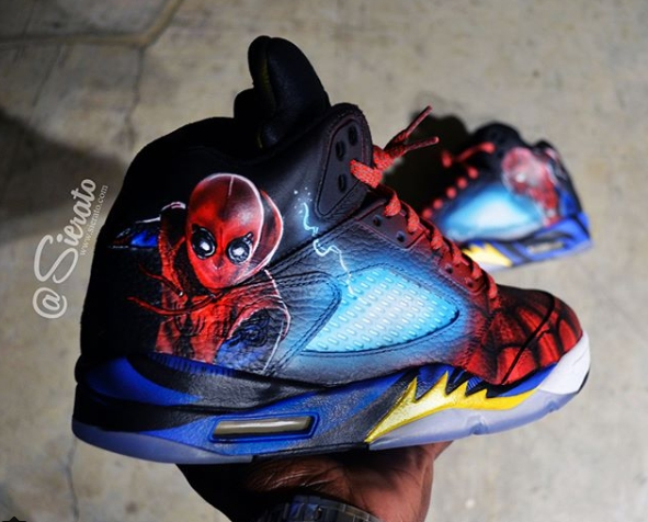 客製單位送上球鞋大禮！湯姆荷蘭喜獲訂製版「蜘蛛人限定」 Air Jordan 5