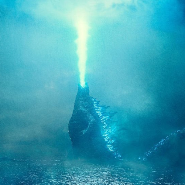 《哥吉拉 2：怪獸之王》曝光首波劇照　恐龍巨獸發射「原子吐息」超霸氣！