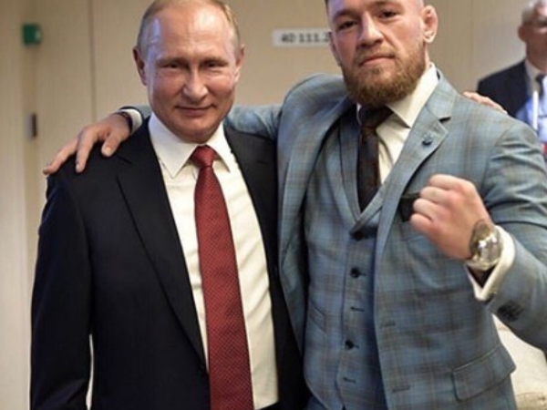 受總統普丁邀請觀看世足總決賽！Conor McGregor 發文表示「他是這個時代最偉大的領導人」