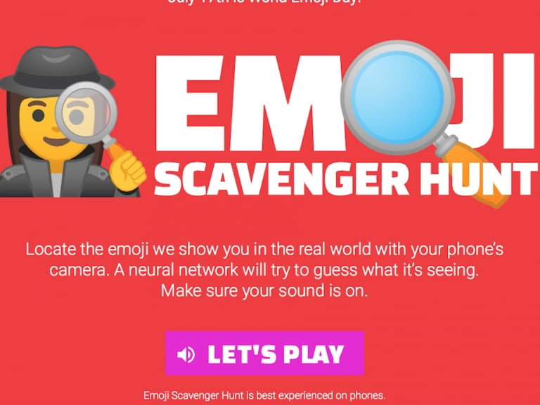 一起來玩「尋找 Emoji」！Google 歡慶全球表情符號日　推出「偵探遊戲」尋找現實中 Emoji！